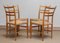 Slim Beech Wicker Model Gracell Dining Chairs by Yngve Ekström for Gemla, 1960s, Set of 4, Image 7