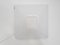 Weiße Acrylglas Quadratische Iguzzini Wand- oder Deckenlampe, Italien 1970er 3