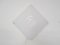Weiße Acrylglas Quadratische Iguzzini Wand- oder Deckenlampe, Italien 1970er 6