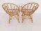 Mid-Century Bamboo Rattan Lounge Chairs, The Netherlands, 1950s, Set of 2 8