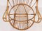 Mid-Century Bamboo Rattan Lounge Chairs, The Netherlands, 1950s, Set of 2 11
