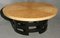 French Art Deco Birch Coffee Table, Image 4