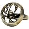 Silberner Spiderweb Ring von Karl Laine, Finnland, 1976 1