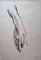 Unknown, Study of a Hand, Dibujo original en papel tisú, Mid-20th Century, Imagen 1