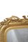 Espejo de muelle Louis Philippe de madera dorada, siglo XIX, Imagen 9