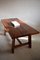 Mid-Century Italian Modern Mahogany Dining Table by Silvio Coppola for Bernini 12