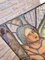 Parascintille Mid-Century in vetro dipinto e ferro dipinto a mano, Immagine 10