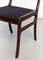 Mid-Century Mahogany Rungstedlund Chairs by Ole Wanscher for Poul Jeppesens Møbelfabrik, Set of 4, Image 7