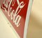 Cartel de Bevete Coca-Cola italiano de doble cara estampado en metal, años 60, Imagen 8