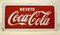 Italian Double-Sided Metal Screen Printed Bevete Coca-Cola Sign, 1960s, Image 2