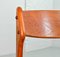 Danish Teak Dining Chairs by Erik Buch for Odense Maskinsnedkeri / O.D. Møbler, 1960s, Set of 4 10