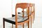 Model 71 Dining Chairs by Niels Otto Møller, 1950s, Set of 4 10