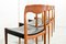 Model 71 Dining Chairs by Niels Otto Møller, 1950s, Set of 4, Image 10