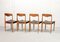 Model 71 Dining Chairs by Niels Otto Møller, 1950s, Set of 4 8