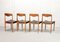 Model 71 Dining Chairs by Niels Otto Møller, 1950s, Set of 4, Image 8