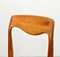 Model 71 Dining Chairs by Niels Otto Møller, 1950s, Set of 4, Image 18