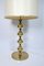 Hollywood Regency Style Brass Table Lamp, 1960s 2