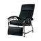 Bauhaus Black Leather Lounge Chair, 1930s 1