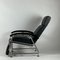 Fauteuil Bauhaus en Cuir Noir, 1930s 4