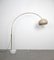 Brass Gooseneck Lamp With Marble Base, 1970s 4