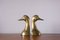 Mid-Century Brass Bookends, 1960s, Set of 2 1