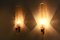 Large Murano 24kt Gold Flaked Glass Leaf Sconces from Barovier & Toso, Set of 2, Image 3