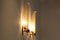 Large Murano 24kt Gold Flaked Glass Leaf Sconces from Barovier & Toso, Set of 2 2