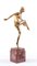 Escultura Feguays, Tamborine Dancer, 1925, Art Déco de bronce dorado, Imagen 9