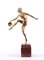 Escultura Feguays, Tamborine Dancer, 1925, Art Déco de bronce dorado, Imagen 11