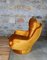 Yellow Velvet Lounge Chair, 1950s 4