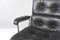 Desk Chair on Wheels in Black Leather from Girsberger, 1976 6