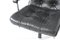 Desk Chair on Wheels in Black Leather from Girsberger, 1976 5