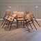 No. 811 Prague Chairs by Josef Hoffmann for FMG, 1960s, Set of 6, Image 5