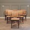 No. 811 Prague Chairs by Josef Hoffmann for FMG, 1960s, Set of 6 3