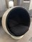 Vintage Black Ball Lounge Chair by Eero Aarnio for Adelta 1