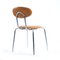 Mid-Century Leatherette and Chrome Dining Chair from Kovona, Czechoslovakia, 1960s, Image 7