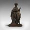 Antike Französische Jugendstil Bronze Figur nach Moreau, 1920 1