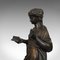 Antike Französische Jugendstil Bronze Figur nach Moreau, 1920 10