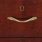 Cabinet in Mahogany Veneer and Brass, Italy, 1950s, Image 7