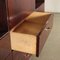 Cabinet in Mahogany Veneer and Brass, Italy, 1950s 9