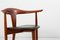 Chair in Teak & Leather by Erik Andersen & Palle Pedersen for Randers, Denmark 1960s 9