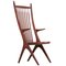 Chair in Teak & Leather by Erik Andersen & Palle Pedersen for Randers, Denmark 1960s 20