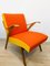 Orange Armchair from Tatra Provenec, 1960s 1