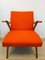 Fauteuil Orange de Tatra Provenec, 1960s 11