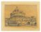 Angelo Rossi - Rome - Castel Sant'Angelo - Original Pencil by Angelo Rossi - 1930s 1