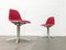 Mid-Century Fiberglass Side Chairs with La Fonda Base by Charles & Ray Eames for Herman Miller, Set of 2 3