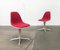 Mid-Century Fiberglass Side Chairs with La Fonda Base by Charles & Ray Eames for Herman Miller, Set of 2 1