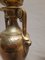 Lampes de Bureau en Bronze Antique & Marbre Blanc, Set de 2 6