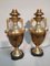 Table Lamps in Antique Bronze & White Marble, Set of 2 2