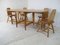 Scandinavian Dining Table & Chairs Set by Eero Aarnio for Laukaan Puu, 1960s, Set of 5 8